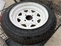 Tire with rim: 4.80–12