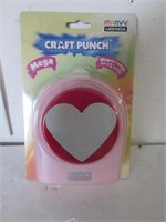 NEW MEGA CRAFT PUNCH -HEART