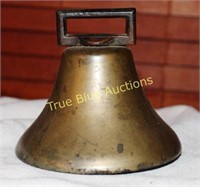 Brass Bell with Square Handle
