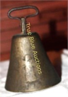 Brass Bell with Key Handle