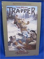 The Mini Trapper Bullet Knife Cardboard Ad