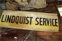 Wood & tin painted signs