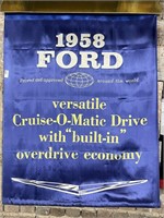 1958 Ford Dealership Banner