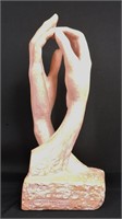 Vintage Austin Productions Hands Sculpture