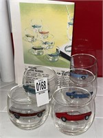 Set Of 1968 Ford Car Cups