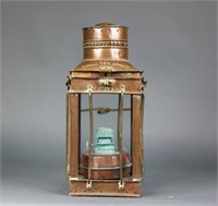 Copper Ship Lantern London tea Imports