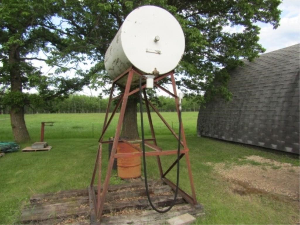 Diesel Fuel Tank on Stand