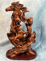 Heavy Resin 12" Horse Statue