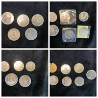 Assorted lot of x23 Canada Trade Tokens