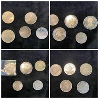 Assorted lot of x20 Canada Trade Tokens