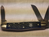 J.A Henckels (German) 4 Blade Blue Handle Knife