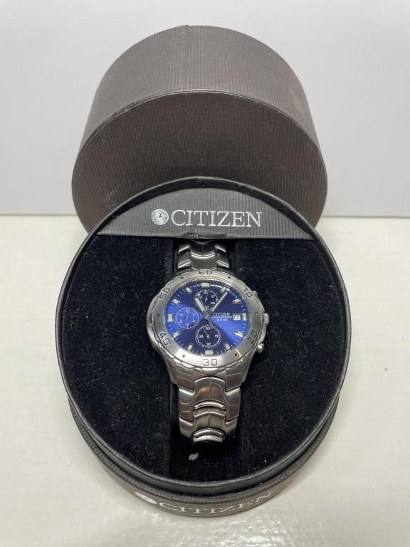 Vintage Citizen Chronograph WR 100 Men’s Watch