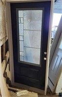 36" × 79" Metal clad exterior door w jam
