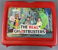 1986 The Real Ghostbusters Thermos Lunchbox