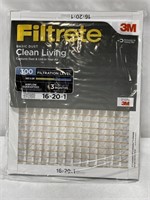 FILTRETE BASIC DUST CLEAN LIVING AIR FILTERS - 16