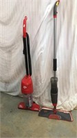 Dirt Devil Vacuum and Rubbermaid Floor Cleaner N6A