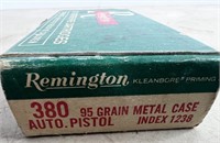 46 Rounds Vintage Remington 380 Auto Pistol Ammo