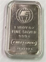 1 Troy oz Fine Silver .999+ Engelhard in capsule