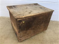 Antique Wood Kindling Box