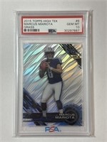 2015 Topps HT Grass #8 Marcus Mariota RC PSA 10!