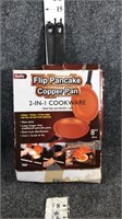 flip pancake copper pan
