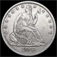 1843-O Seated Liberty Half Dollar UNCIRCULATED