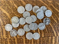 23 Buffalo Nickels