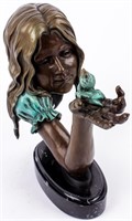 Art Limited Edition Bronze Statue “Dreams of Fligh
