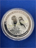 2013 1 OZ SILVER KOOKABURRA