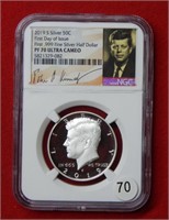 2019 S Kennedy Silver Half Dollar NGC PF70 Ultra