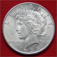 1935 S Peace Silver Dollar