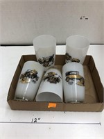 5cnt Collectible Car Glasses