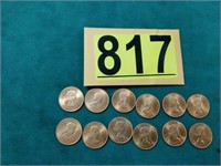 1964 Foreign Half Pennies - Quantity 12