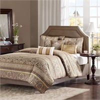 Madison Traditional Damask Bedspread Bedding Set