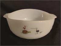 Fire King BC Comics Cereal Bowl, 4 3/4"