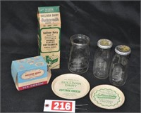 Antique Sullivan Dairy bottles and more