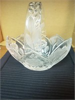 Vintage Crystal Glass Candy Holder