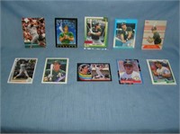 Collection of vintage Jose Conseco all star baseba