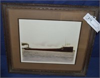 Great Lakes Freighter CM McCoullough Framed Print