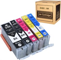 5pack PGI-250XL CLI-251XL Compatible Ink