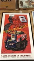 Earnhardt poster and cars
