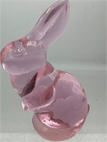 Fenton glass rabbit