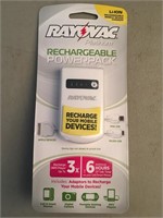 Rayovac Rechargeable PowerPack New