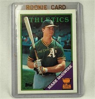 1988 Mark Mcgwire Rookie All Star 580 Cards