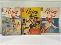 THE FLYING NUN NO. 1, 2, & 3 DELL COMICS