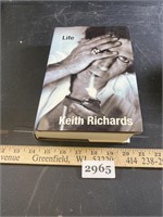 Keith Richards Hardback Book