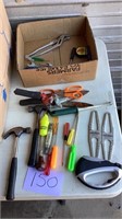 Miscellaneous tools containing screwdrivers,