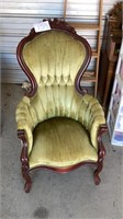 Very nice vintage chair with beautiful engraving