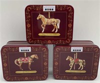(3) Trail of Painted Ponies Ornaments and Tins