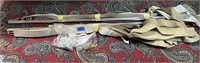 87” shades, miscellaneous shades, curtain rods,